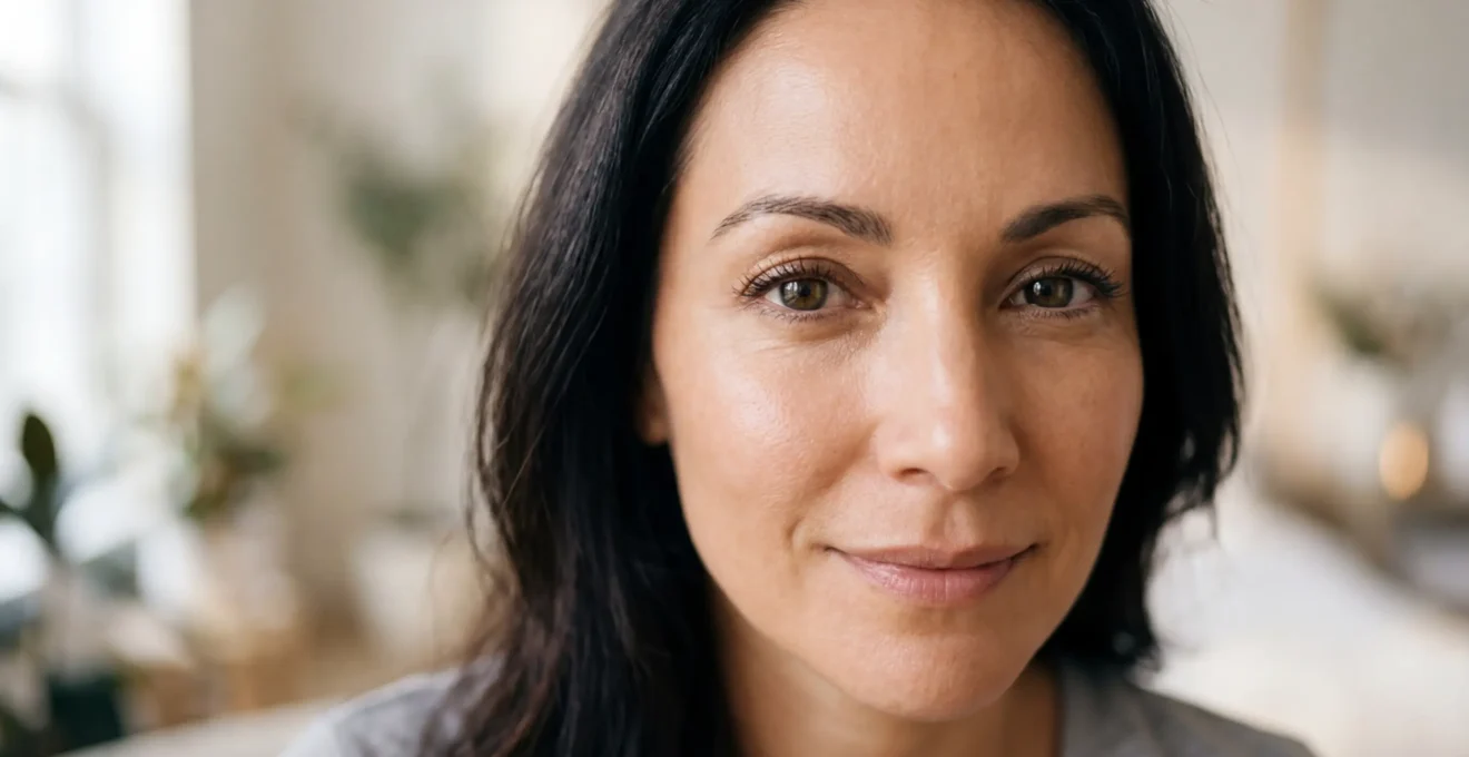 Primo piano di occhi femminili con sguardo luminoso e giovane