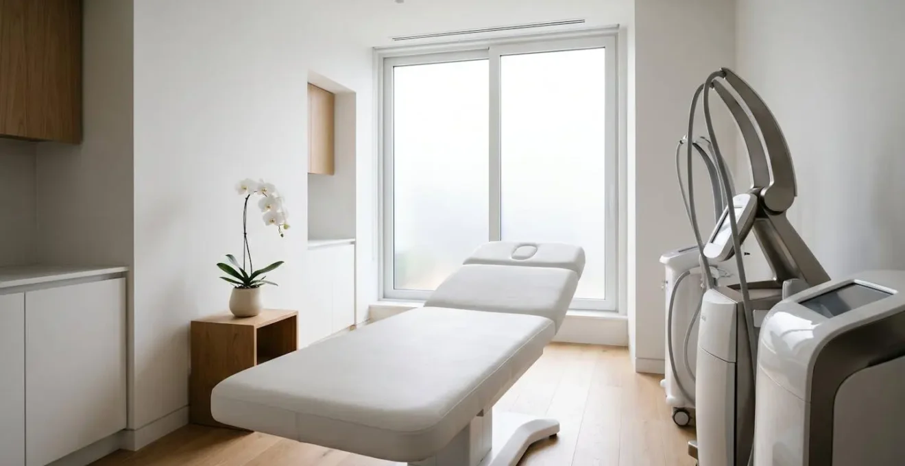 Centro estetico professionale con attrezzature moderne per trattamenti non invasivi