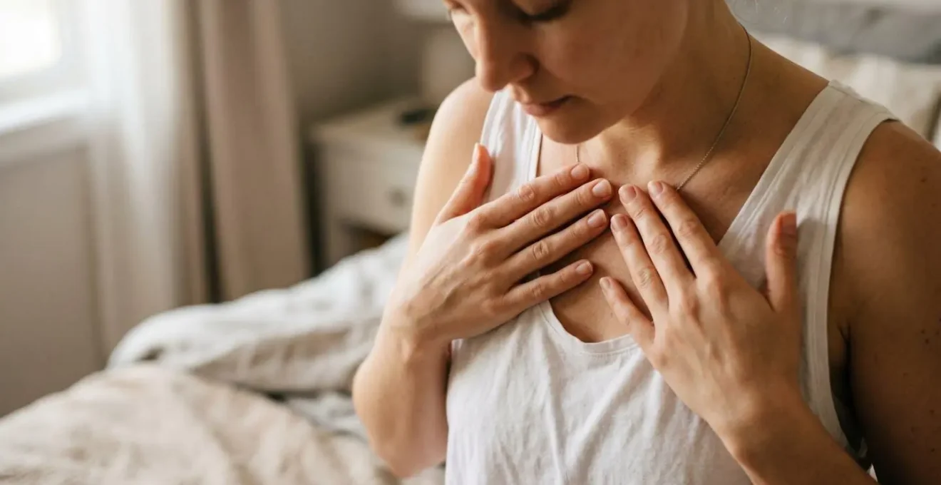 Dimostrazione tecnica del massaggio post-operatorio per prevenire la contrattura capsulare